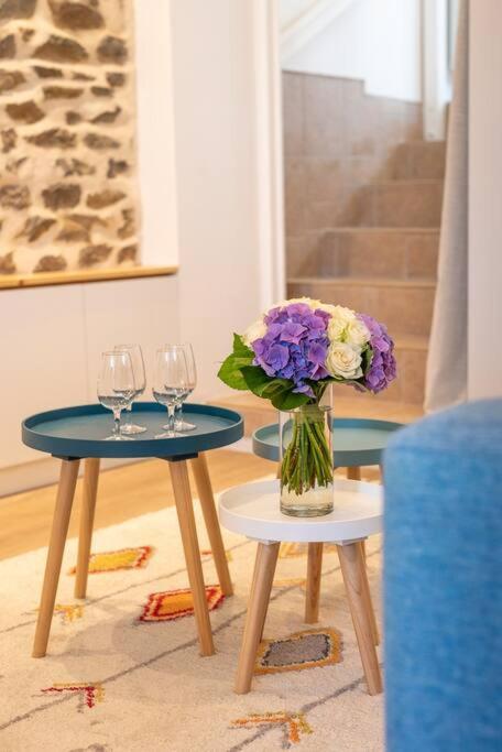 Fougères Le Cocoon - Appartement Dans Maison Du Xviieme Siecle מראה חיצוני תמונה